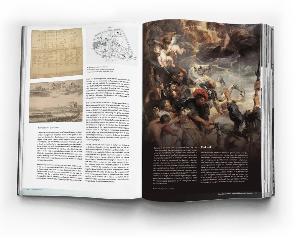 Boek schouwen   duiveland mockup spread